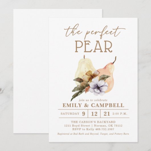 De perfecte verdieping kaart (Voorkant / Achterkant)