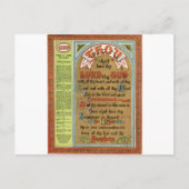 De perfecte vrijheidswet briefkaart (Voorkant)