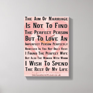 De perfecte vrouw canvas afdruk