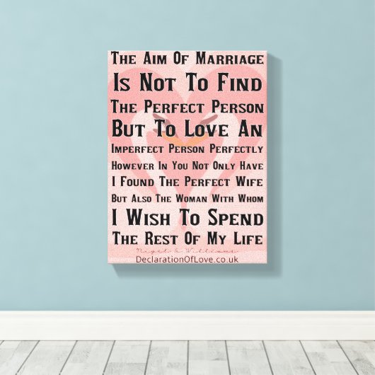 De perfecte vrouw canvas afdruk (Insitu (Houten vloer))