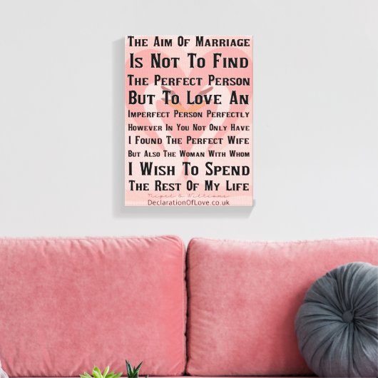 De perfecte vrouw canvas afdruk (Insitu (Woonkamer))