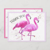 De perfecte witte kaart om je te bedanken (Voorkant / Achterkant)