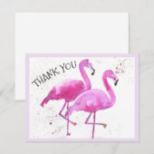 De perfecte witte kaart om je te bedanken (Voorkant / Achterkant)