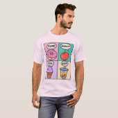 De perfecte zomertraktaties t-shirt (Voorkant volledig)