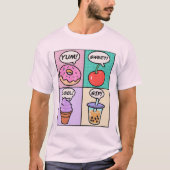 De perfecte zomertraktaties t-shirt (Voorkant)