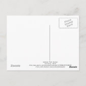 De perfectie van de natuur bij het creëren briefkaart (Achterkant)