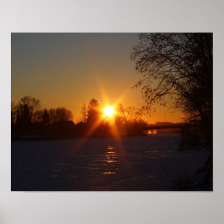 De perfectie van de natuur bij het creëren poster