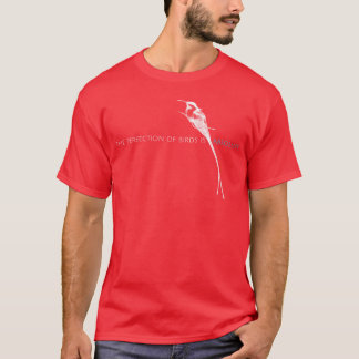 De perfectie van vogels is absoluut vogelontwerp t-shirt