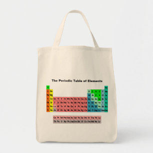 De periodieke Lijst (Eenvoudige Stijl) Tote Bag