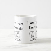 De periodieke mok van de lijstnaam van Berend (Center)