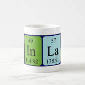 De periodieke mok van de lijstnaam van de voltooii (Center)