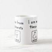 De periodieke mok van de lijstnaam van het kat (Center)