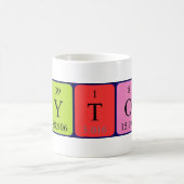 De periodieke mok van de lijstnaam van Layton (Center)