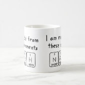 De periodieke mok van de lijstnaam van Nash (Center)