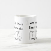 De periodieke mok van de Naam van de Iker periodie (Center)