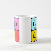 De periodieke mok van de Naam van de Rat van het l (Center)