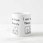 De periodieke mok van het droomwoord (Center)