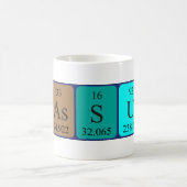 De periodieke mok van het woordwoord van het menge (Center)