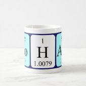 De periodieke mok van Noham lijstnaam (Center)