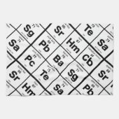 De periodieke varkens theedoek (Horizontaal)