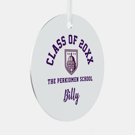 De Perkiomen School Ornament kerstvakantie (Voorkant Rechts)