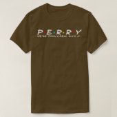 De Perry Familie Perry Achternaam Perry T-shirt (Design voorkant)
