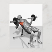 De Pers 2 van de Bench van de inline Briefkaart (Voorkant)