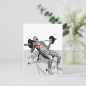 De Pers 2 van de Bench van de inline Briefkaart (Staand voorkant)