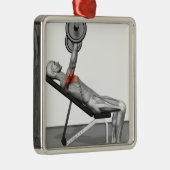 De Pers 3 van de Bench van de inline Metalen Ornament (Rechts)