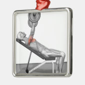 De Pers 3 van de Bench van de inline Metalen Ornament (Links)