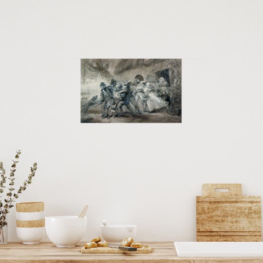 De persbende poster (Keuken)
