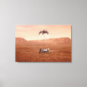 De Perseverance Rover landt veilig op Mars. Canvas Afdruk (Voorkant)
