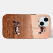 De Perseverance Rover landt veilig op Mars. Case-Mate iPhone Case (Achterkant (horizontaal))