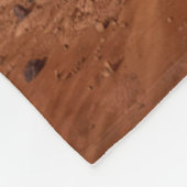 De Perseverance Rover landt veilig op Mars. Fleece Deken (Hoek)