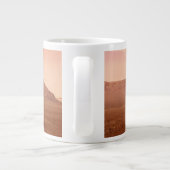 De Perseverance Rover landt veilig op Mars. Grote Koffiekop (Achterkant)