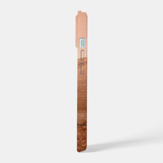 De Perseverance Rover landt veilig op Mars. iPhone 15 Case (Linkerkant)