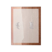 De Perseverance Rover landt veilig op Mars. Notitieblok (Linkerzijde)