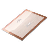 De Perseverance Rover landt veilig op Mars. Notitieblok (Schuin)