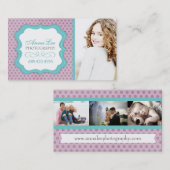 De Personaliseerbare Capricieuze Visitekaartjes (Voorkant / Achterkant)