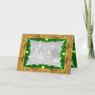 De Personaliseerbare Gouden Kaart van het Lijst