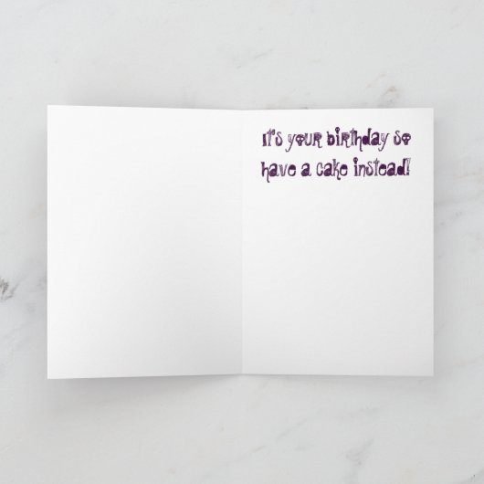 De Personaliseerbare Grappige Kaart van de (Binnen)