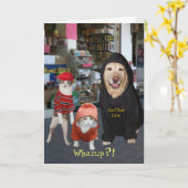 De Personaliseerbare Grappige Verjaardag van Kaart (Gele Bloem)