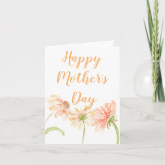 De Personaliseerbare kaart van Daisy Watercolor