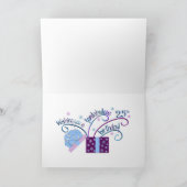 de Personaliseerbare Kaart van de 25ste Verjaardag (Binnen)