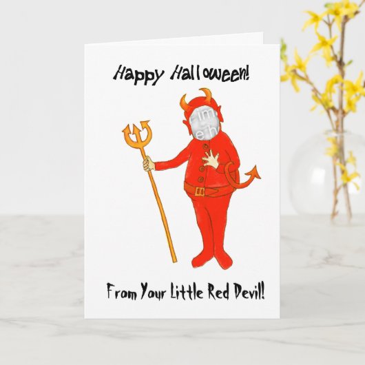 De Personaliseerbare Kaart van de Foto van (Gele Bloem)