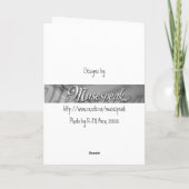 De Personaliseerbare Kaart van de Thanksgiving (Achterkant)