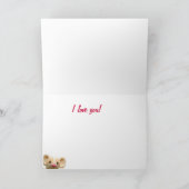 De Personaliseerbare Kaart van de Valentijnsdag (Binnen)