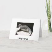 De Personaliseerbare Kaart van de Verjaardag van (Achterkant)