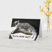 De Personaliseerbare Kaart van de Verjaardag van (Gele Bloem)