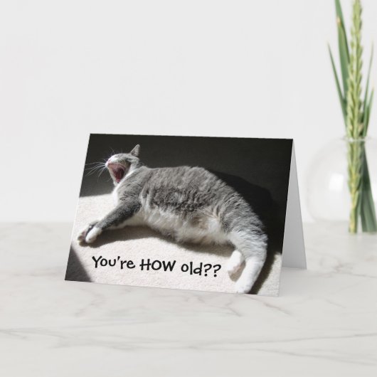 De Personaliseerbare Kaart van de Verjaardag van (Voorkant)